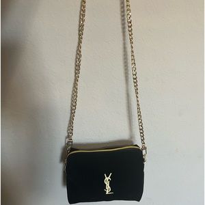 Ysl makeup bag purse